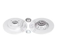 A. B. S. 2x Disco Freno Trasero 249 Completo para Peugeot 308 I 4A_ 4C_ 4E _