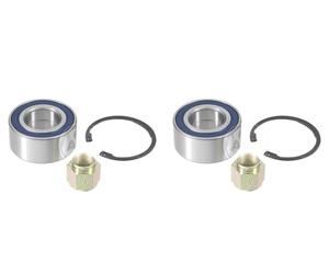 A. B. S. 2x Eje de Rueda Juego Cojinetes Delant. para Peugeot 206 Hatchback 206+