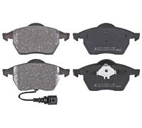 A.B.S. ALL BRAKE SYSTEMS BV. Juego de 4 pastillas de freno para VOLKSWAGEN: New Beetle, Polo, Golf, Bora & SKODA: Octavia & AUDI: S3, TT (Ref: 37133)