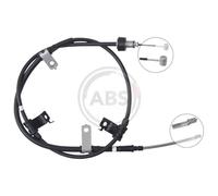 A.B.S. Cable De Freno De Mano Izquierdo Compatible Para Hyundai Getz TB K17470