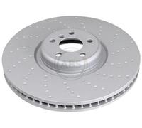 A.B.S. Disco de freno para BMW 5 Sedán (G30, F90) 5 Touring (G31) 7 (G11, G12)