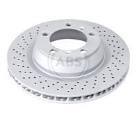 A. B. S. Disco Freno Ø330 Ventilado Trasero Izquierdo Apto para Porsche 911 991