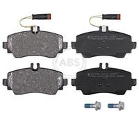 A.B.S. Juego de pastillas de freno Delantero adecuado para MERCEDES-BENZ Clase A