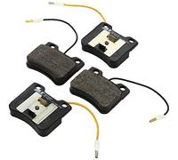 A.B.S. Juego de pastillas de freno Delantero con sensor de desgaste incorporado 36598 Juego de pastillas de freno Compatible con PEUGEOT 106 II Hatchback 1A, 1C 106 II Furgoneta/Hatchback 1S