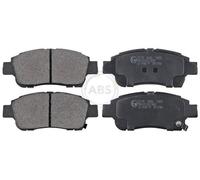 A.B.S. Juego de pastillas de freno Delantero para TOYOTA Yaris Hatchback (P1)