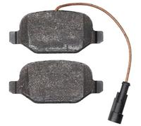 A.B.S. Juego de pastillas de freno Trasero con sensor de desgaste incorporado 37853 Juego de pastillas de freno Compatible con FIAT Linea 323, 110, ALFA ROMEO MITO 955