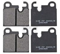 A.B.S. Juego de pastillas de freno Trasero para BMW 6 Coupé (E24) 36141