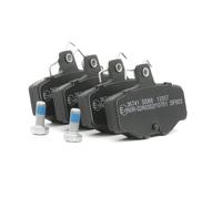 A.B.S. Juego de pastillas de freno Trasero para NISSAN ALMERA II Hatchback (N16)