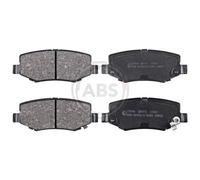 A. B. S. Pastillas de Freno Trasero para Jeep Wrangler III JK 2.8 CRD 37698