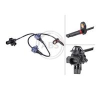 A.B.S. Sensor De Velocidad Trasero Compatible Para Honda CR-V III RE_ RE Nuevo