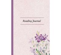 A Beautiful Reading Journal: An Elegant Book Log & Review Journal - Sturdy Hard Cover-55 Review pages .