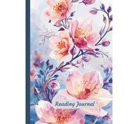 A Beautiful Reading Journal: An Elegant Book Log & Review Journal - Sturdy Hard Cover-55 Review pages .