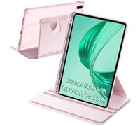 A-BEAUTY Funda Giratoria para Honor Pad X8a/X8b 11 Pulgadas Rosa