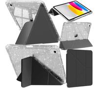A-BEAUTY Funda Glitter para iPad (A16) 11.ª/10.ª Generación Negro