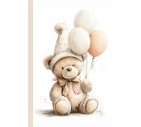 A beige teddy bear: Work Notebook, Funny Office Gift for Women, Coworker, Boss, Secret Santa Gag Gift (Blank Lined Journal)