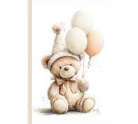 A beige teddy bear: Work Notebook, Funny Office Gift for Women, Coworker, Boss, Secret Santa Gag Gift (Blank Lined Journal)