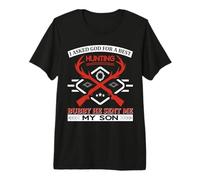 A Best Hunting Buddy He Sent Me My Son Hunter Life Camiseta Premium
