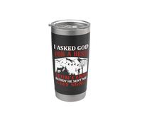 A Best Hunting Buddy He Sent Me My Son Hunter Life Vaso térmico de acero inoxidable de doble pared