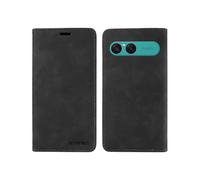 A BETOPNICE Black Magnetic Closure RFID Blocking Wallet and Stand Leather Phone Cover Case for the Sony Xperia 10 VII, from TKdaddy