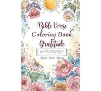 A Biblical Verse Coloring Book - Grateful: For Adults and Teens: Find Peace & Give Thanks Through Christian Scripture Art, 60 pages