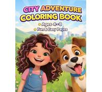 A Big City Adventure Coloring Book: From the Little Big Stories world (Little Big Stories: Luna Adventures)