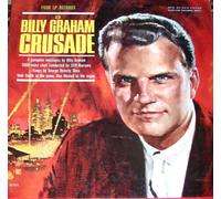 "A BILLY GRAHAM CRUSADE" 4 RECORD SET.