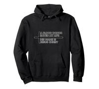 A Blood Donor Saved My Life His Name Is Jesus Christ Sudadera con Capucha