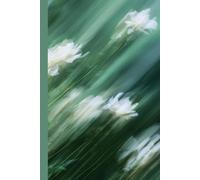 A blurred image of white flowers: Work Notebook, Funny Office Gift for Women, Coworker, Boss, Secret Santa Gag Gift (Blank Lined Journal)
