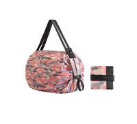 (A) Bolsa de compras plegable, impermeable, para viajes al aire libre, de gran capacidad, portátil,