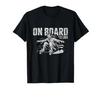 A Bordo con un Lord Jesus Sport Skateboarding Skateboard Camiseta