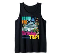 A Bordo del Barco Es mi 60 cumpleaños Viaje Crucero cumpleaños Camiseta sin Mangas