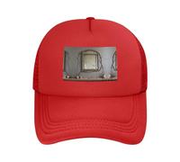 A Broken Mirror - Gorra de béisbol unisex de malla transpirable, ajustable, para deportes al aire libre, color negro