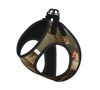 A Brood Of Chickens - Arnés ajustable para perro, con estampado de cría de pollos, arnés para cachorros, clips de correa, arnés para mascotas, chaleco de entrenamiento para mascotas