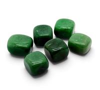 A BUENOS PRECIOS - Aventurina Verde piedra natural pulida calidad AAA - Pack 4 unidades - Cristales naturales y piedras preciosas - Reiki curación de chakras - Piedras curativas (Aventurina Verde)