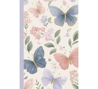 A butterflies and wildflowers: Work Notebook, Funny Office Gift for Women, Coworker, Boss, Secret Santa Gag Gift (Blank Lined Journal)