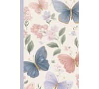 A butterflies and wildflowers: Work Notebook, Funny Office Gift for Women, Coworker, Boss, Secret Santa Gag Gift (Blank Lined Journal)