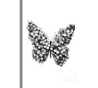 A butterfly flower: Work Notebook, Funny Office Gift for Women, Coworker, Boss, Secret Santa Gag Gift (Blank Lined Journal)