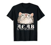 A.C.A.B Todos los gatos son hermosos | Mascotas Animales | Gatos gatitos Camiseta