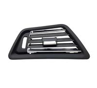 A/C Aire Instrumentos Compatible Con 6 F06 F12 F13 630 635 640 645 650 2011-2018 LHD RHD Rejilla Ventilación Aire Acondicionado Delantera Trasera Cubierta Panel Salida 64229197484(RHD Left)