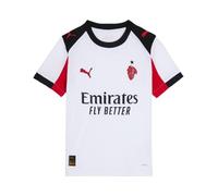 A.C. Milan - Camiseta de competición Away, Temporada 2025/2026, Camiseta de fútbol, Producto Oficial, niño, 12 años