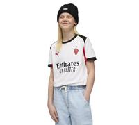 A.C. Milan - Camiseta de competición Away, Temporada 2025/2026, Camiseta de fútbol, Producto Oficial, niño, 12 años