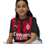 A.C. Milan - Camiseta de competición Home, temporada 2025/2026, camiseta de fútbol, producto oficial, niño, 12 años