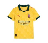 A.C. Milan Camiseta de competición Third, Temporada 2025/2026, Camiseta de fútbol, Producto Oficial, niño, 14 años