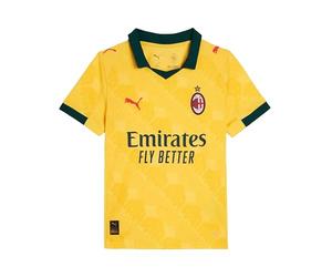 A.C. Milan Camiseta de competición Third, Temporada 2025/2026, Camiseta de fútbol, Producto Oficial, niño, 8 años