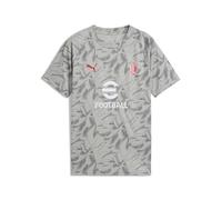 A.C. Milan - Camiseta Prematch Niño, Camiseta de Carrera Pre-Partido, Temporada 2025/2026, Producto Oficial, Niño