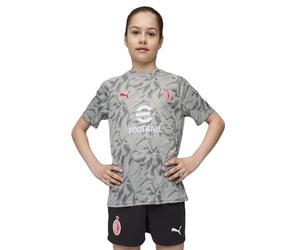 A.C. Milan - Camiseta Prematch Niño, Camiseta de Carrera Pre-Partido, Temporada 2025/2026, Producto Oficial, Niño