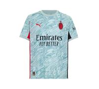 A.C. Milan Maglia Gara Portero Home, Temporada 2025/2026, Camiseta de fútbol, Producto Oficial, Gris, L Unisex Adulto