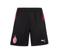 A.C. Milan - Pantalones Cortos de competición Home, Temporada 2025/2026, Pantalones Cortos de fútbol, Producto Oficial, Adulto, L