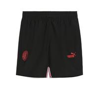 A.C. Milan - Pantalones Cortos ftblARCHIVE, para Adulto, Pantalones de fútbol y Entrenamiento, Pantalones Deportivos, Producto Oficial, Unisex, Negro