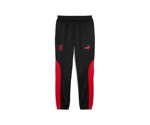 A.C. Milan - Pantalones ftblNRGY+ de fútbol y Entrenamiento, Pantalones Cortos Deportivos, Producto Oficial, Adulto, Negro, XL